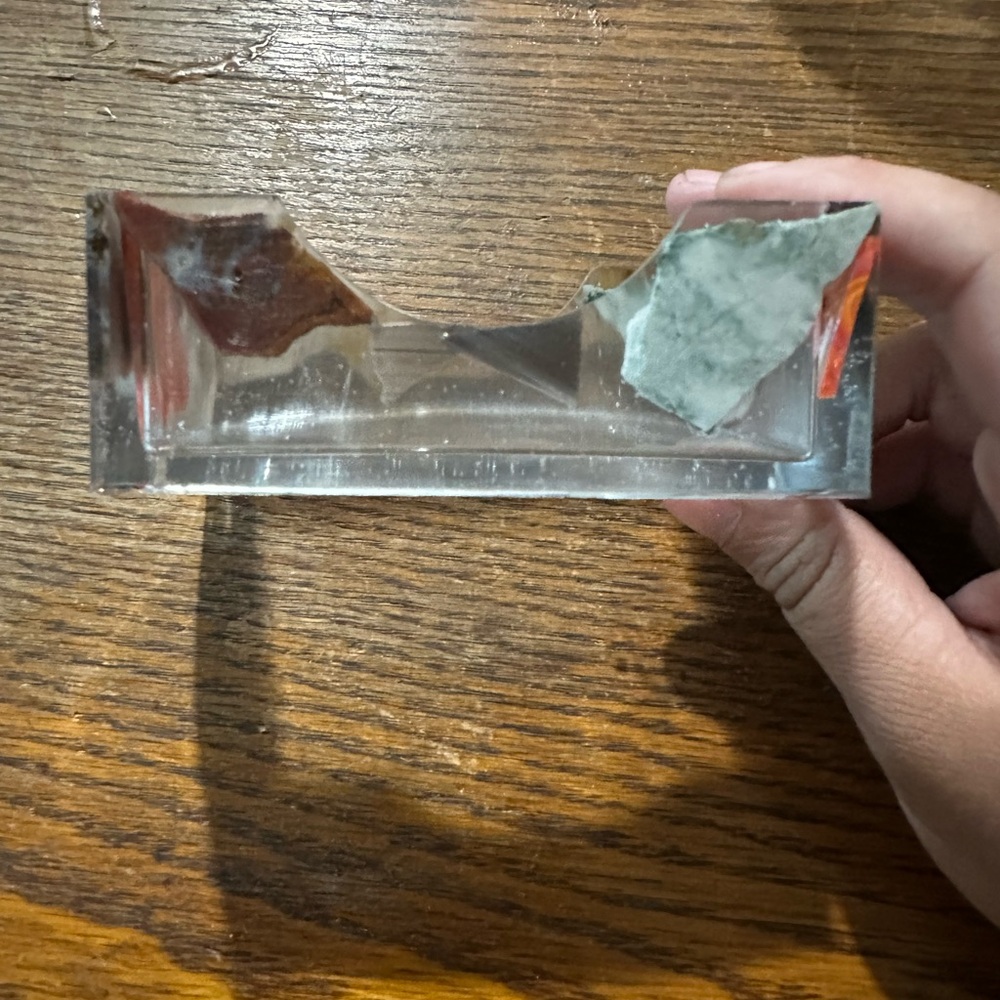 Clear Acrylic Business Card Holder
